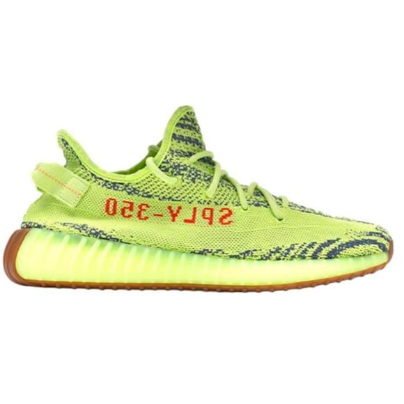 ADIDAS Yeezy Boost 350 V2 'Semi Frozen Yellow' Size 10 - Picture 1 of 9